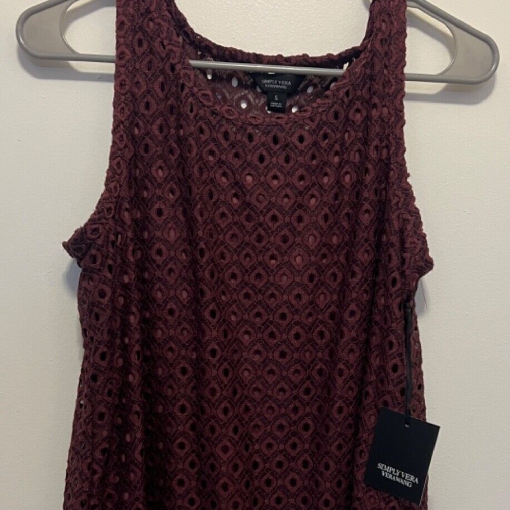 Simply Vera by Vera Wang TANK TOP - Size Small, NEW NWT!